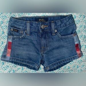 Girls Polo Ralph Lauren Jean shorts 4t